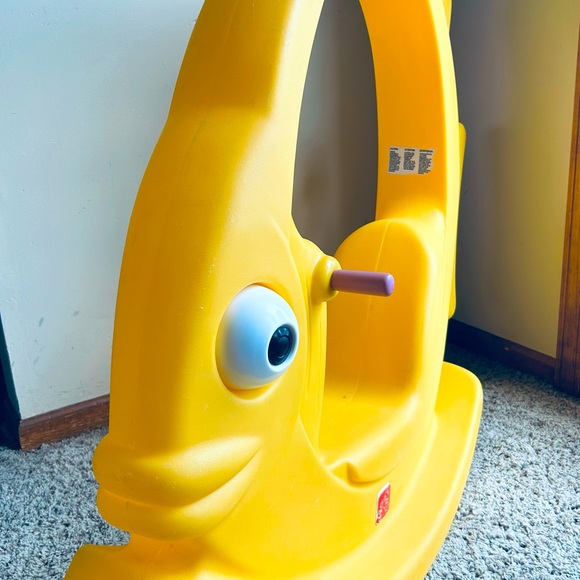 Step 2 Rocking Yellow Angel Fish Rocker Toddler Ride On - Rare Vintage - Picture 7 of 14